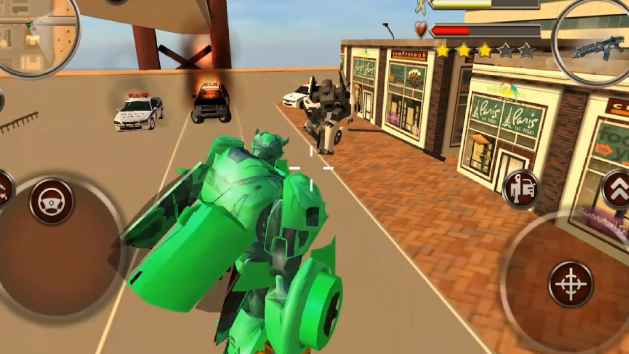 ►#2 City Robots Battle (Naxeex Corp) Android Gameplay By games hole HD Episode 2