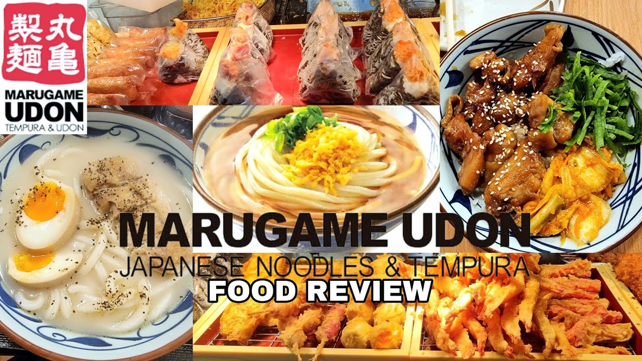MARUGAME UDON & TEMPURA REVIEW MARUGAME UDON PHILIPPINES