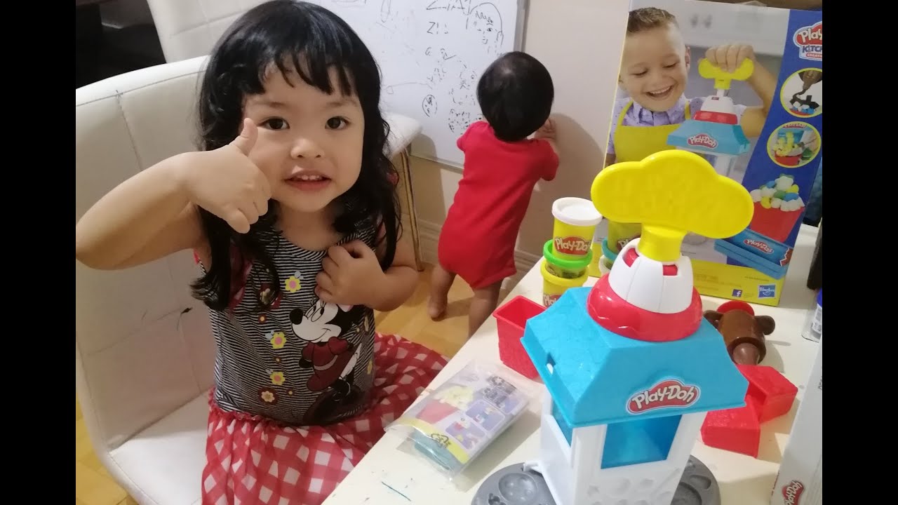 PlayDoh Popcorn party Unboxing