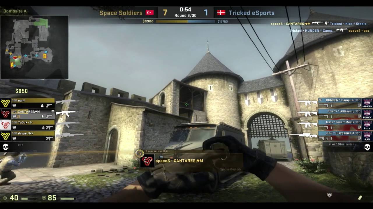 ASUS ROG CS:GO Qualifiers Space Soldiers - Tricked eSports #2