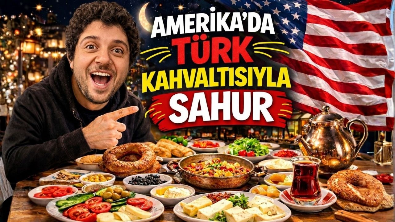 AMERİKADA TÜRK MAHALLESİ PATERSONDA SAHUR KEYFİ 🇺🇸🇹🇷