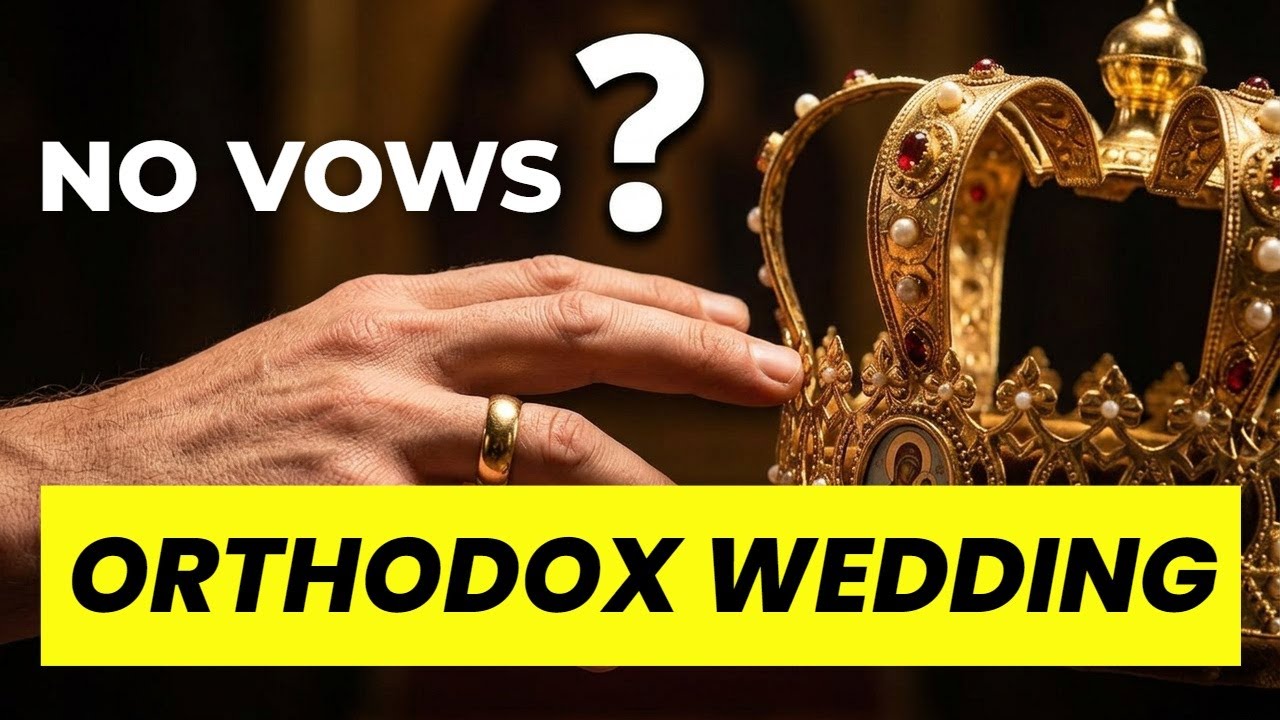 Wedding in the Orthodox Church | Wedding Crowns and No Vows Explained