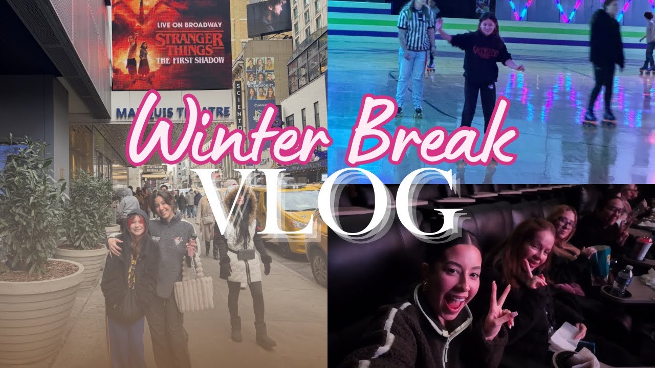 Дневники зимних каникул ❄️✨ | Рождественские подарки, торговый центр American Dream и мюзикл «Оче...