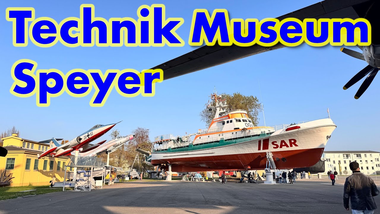 Besuch im Technik Museum Speyer - Fahr- und Flugzeuge aller Art!