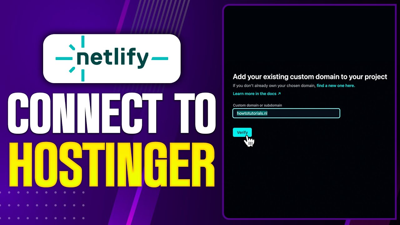 Как подключить домен Hostinger к Netlify (обновленное руководство 2026 года)