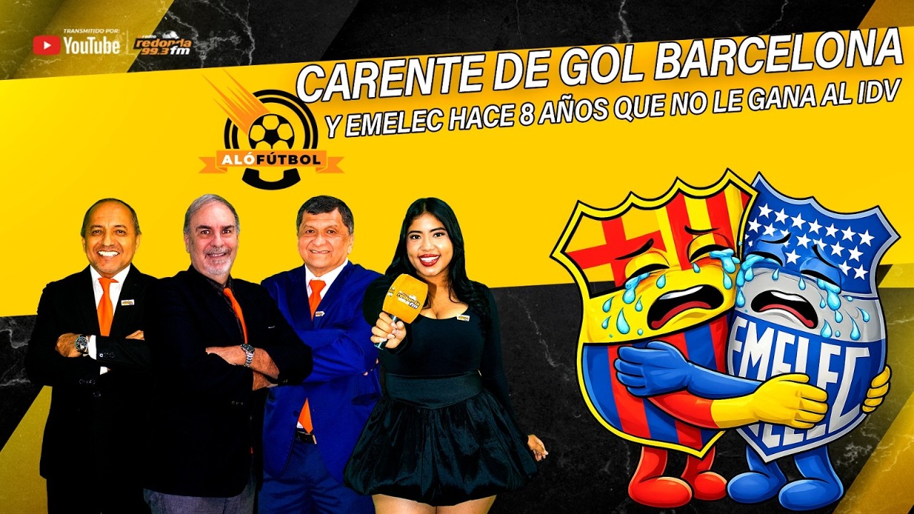 🔴 ALÓ FÚTBOL / CARENTE DE GOL EN BARCELONA /  19 DE MARZO 2026