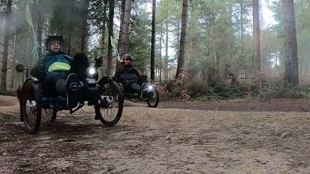 Larking about on three wheels