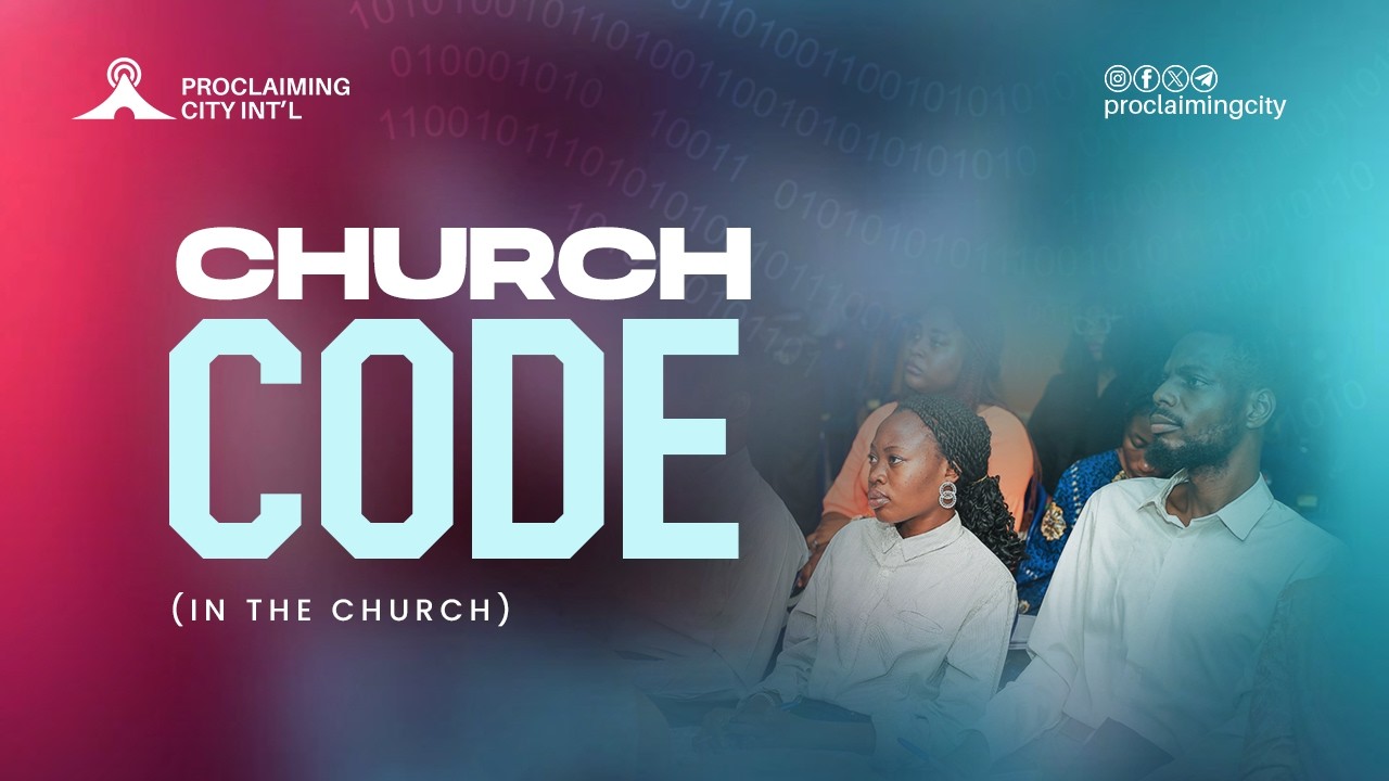 Church Code 4: Order & Structure in the Church || Pst. Emmanuel Adekunle || 22nd March 2026