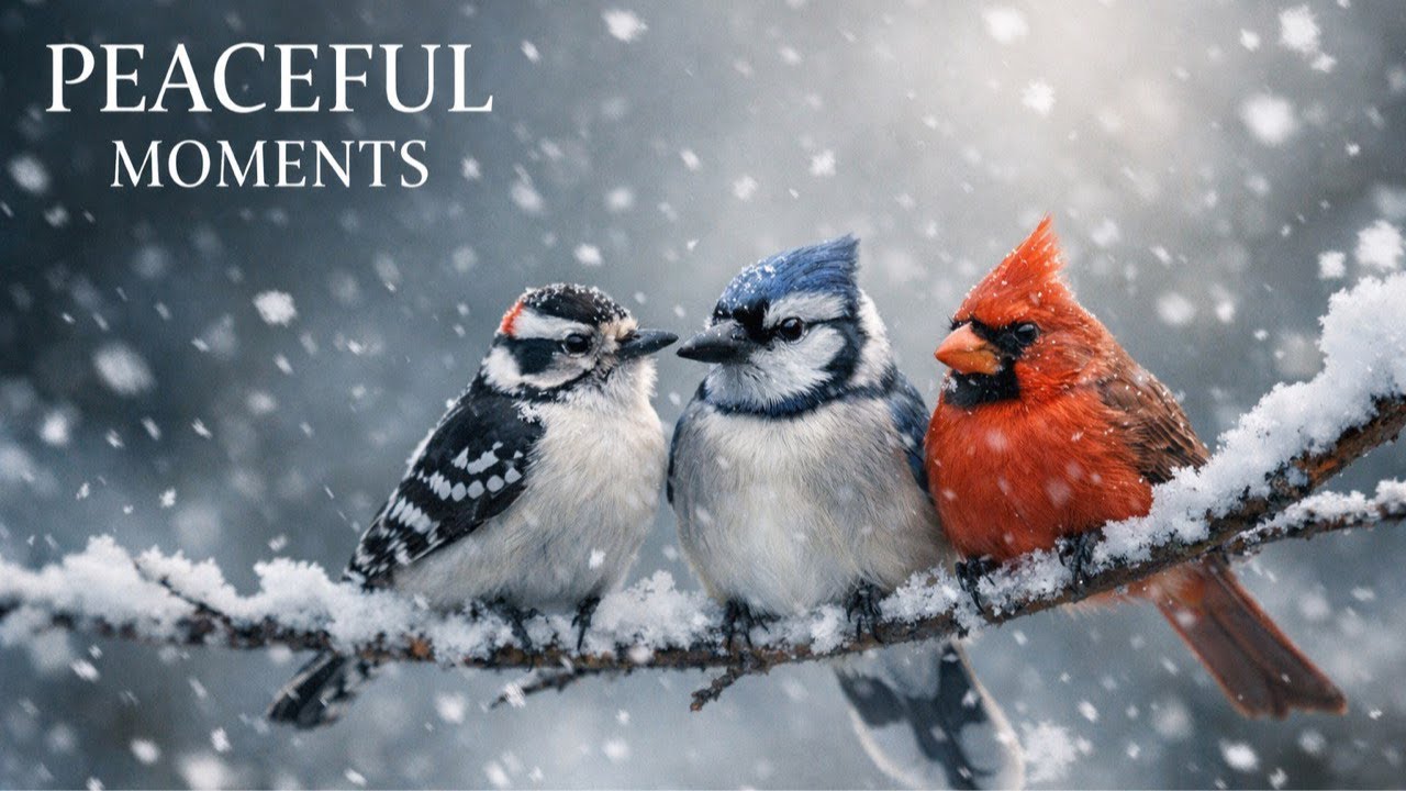 A Few Moments of Peace with Birds ❄️-21*C