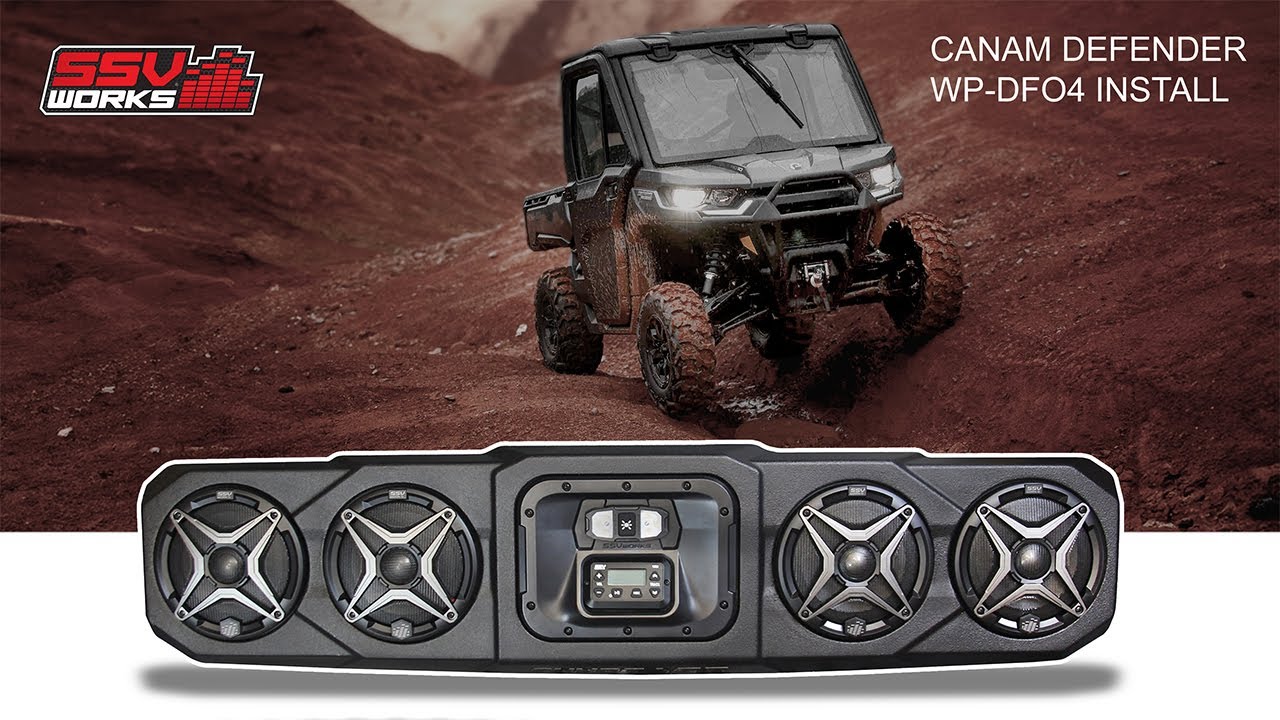2016-2024 CanAn Defender Overhead | WP3-DFO4 | Install