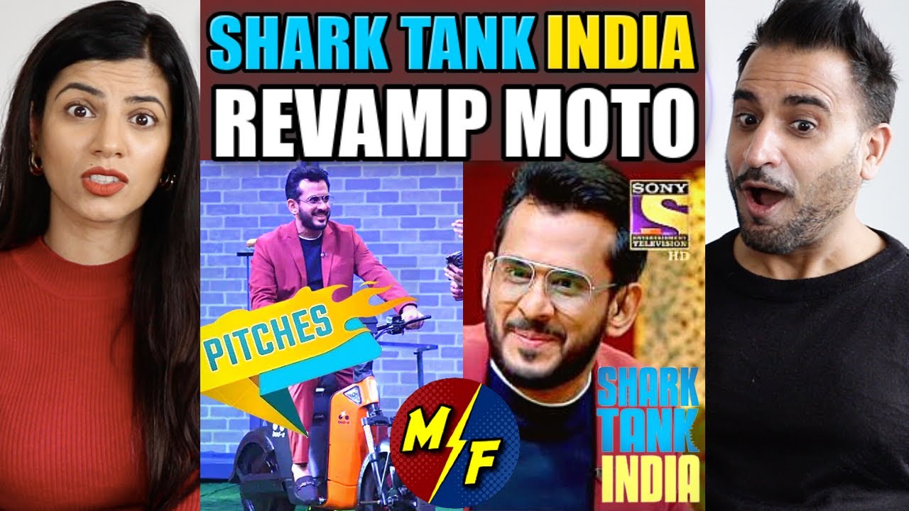 SHARK TANK INDIA | REVAMP MOTO | Where There Is A Wheel There Is A Way! | REACTION!!