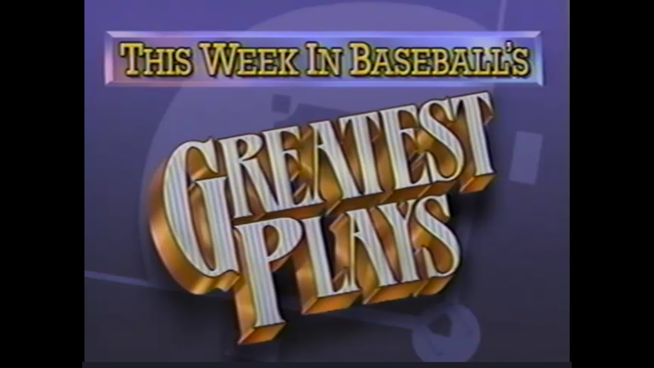 This Week in Baseball's Greatest Plays