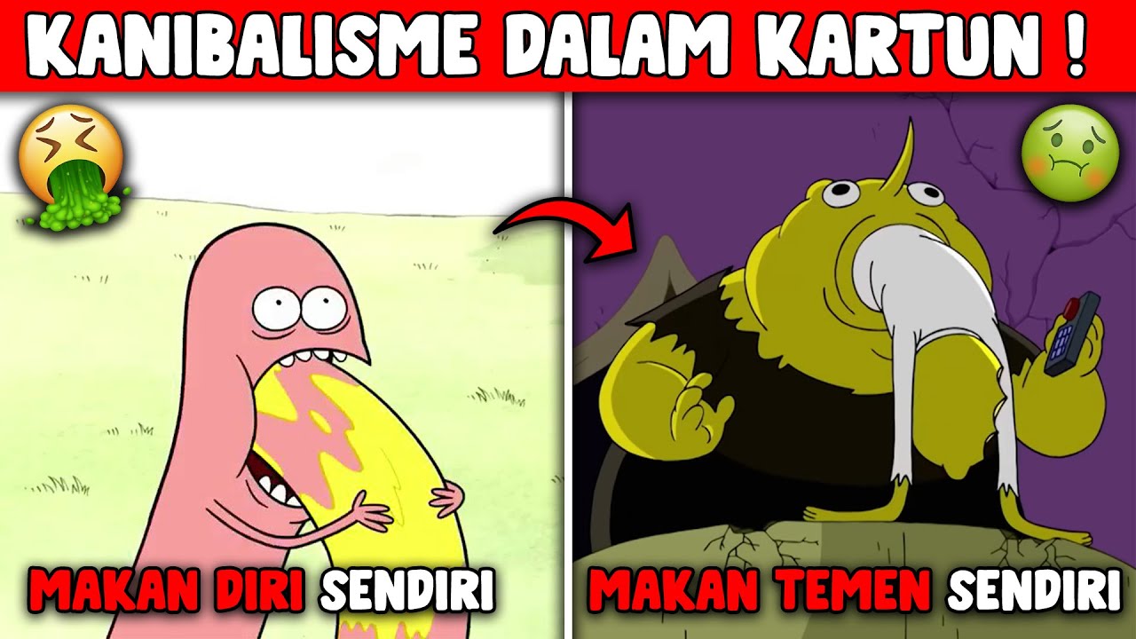 5 adegan kanib*lisme dalam kartun !!🤮