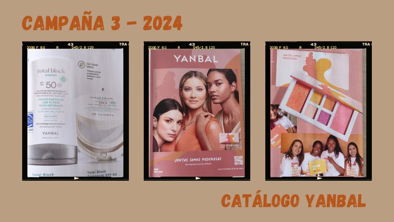 🔥 CATÁLOGO Campaña 3 Yanbal 2024