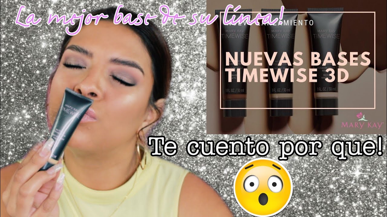 NUEVA BASE TIME WISE 3D MARY KAY// PRIMERAS IMPRESIONES + DEMO