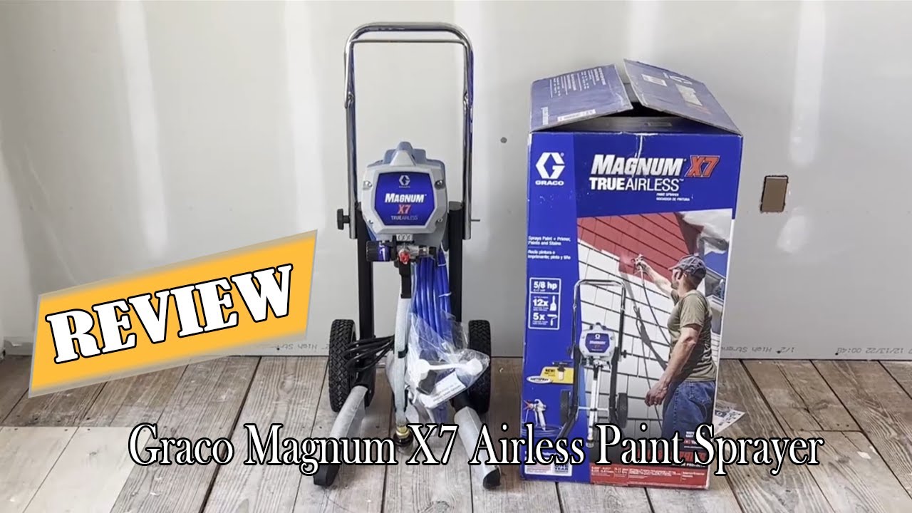Graco Magnum X7 Airless Paint Sprayer Review - Is It Worth It?