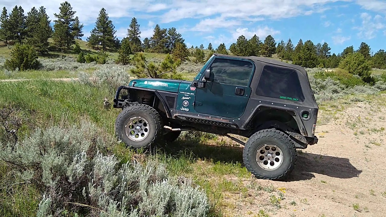 TDI Swap Diesel TJ Jeep Wrangler Drives Itself