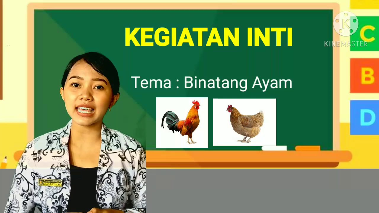 Peserta 21 || PAUD TEMA BINATANG SUB TEMA BINATANG PELIHARAAN AYAM || Lomba Video Pembelajaran