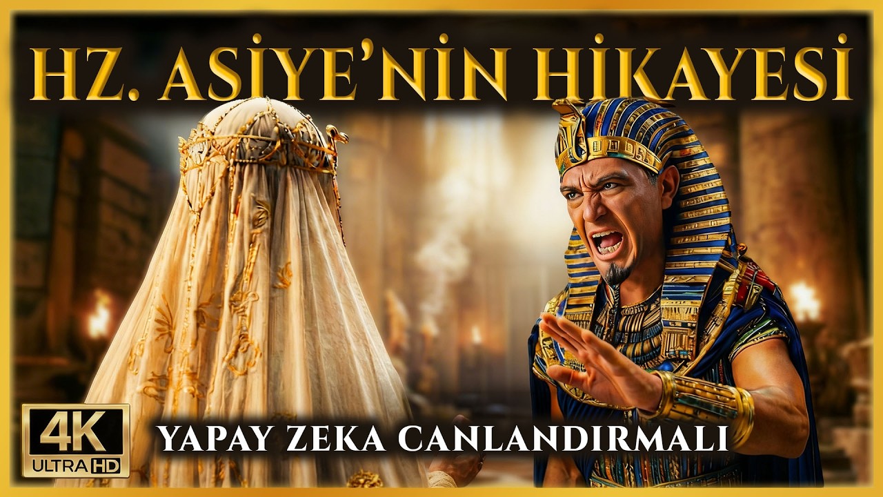 Firavun’un Eşi Rabbini Seçti - Hz.Asiye'nin Hikayesi -Yapay Zeka Canlandırmalı-Cennetin Anneleri- B5