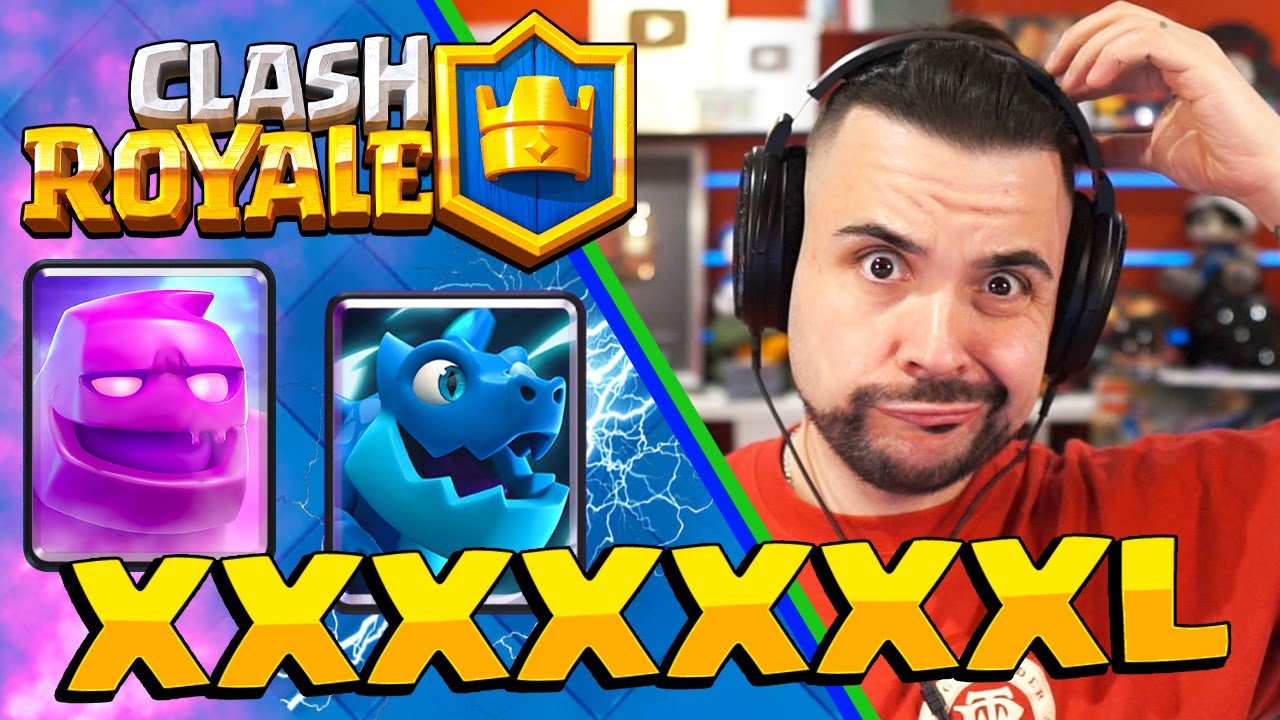 XXXXXXL CLASH ROYALE , agonizzando di brutto xD !
