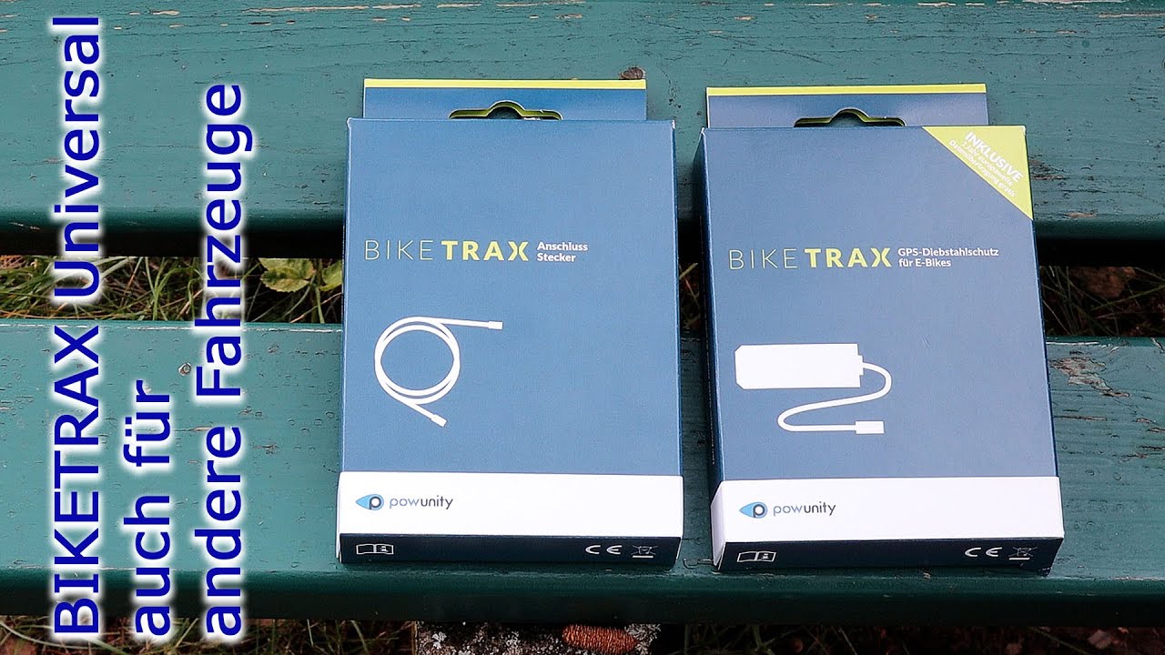 BikeTrax Universal GPS Tracker auch für andere Fahrzeuge