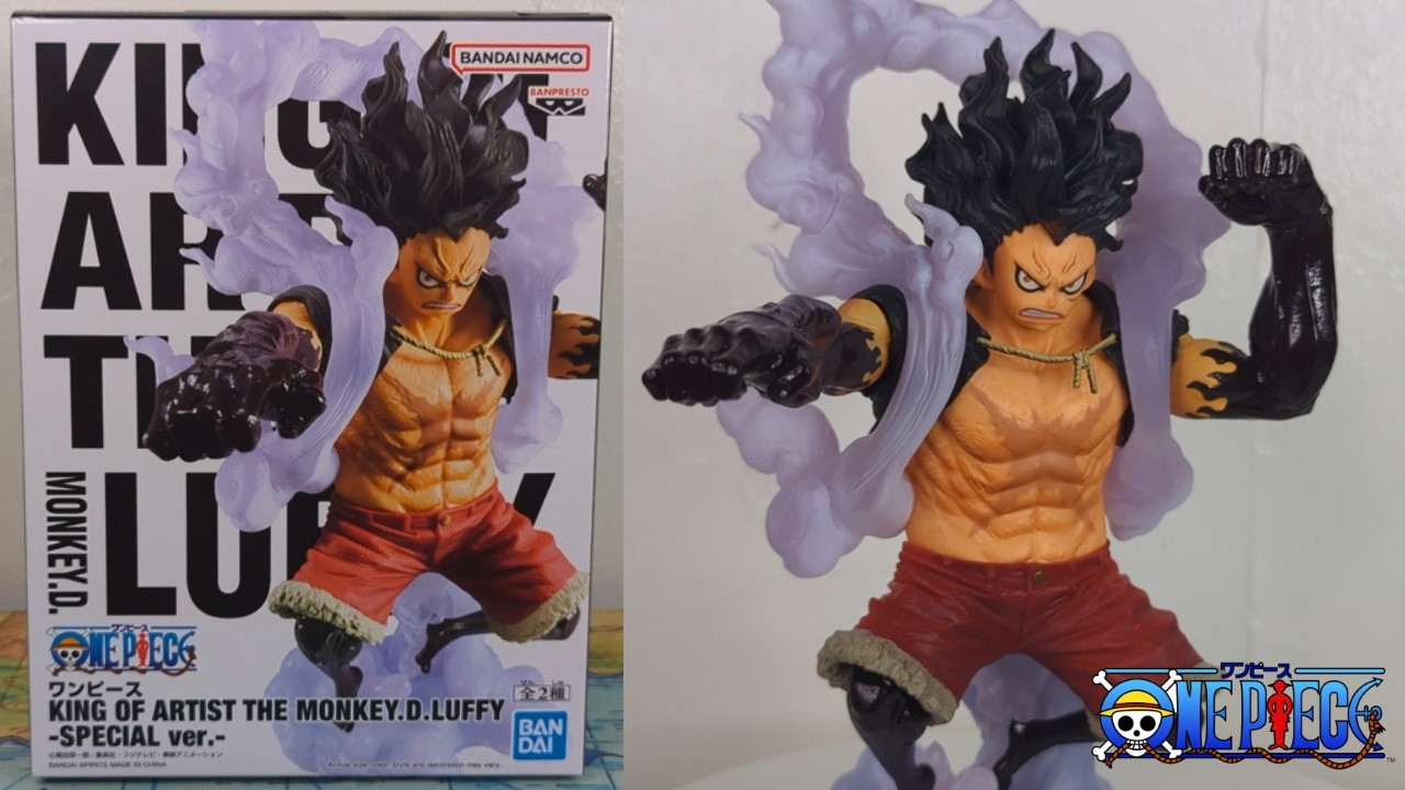 King of Artist Gear 4 Snake Man Monkey D. Luffy - One Piece - Unboxing and Review