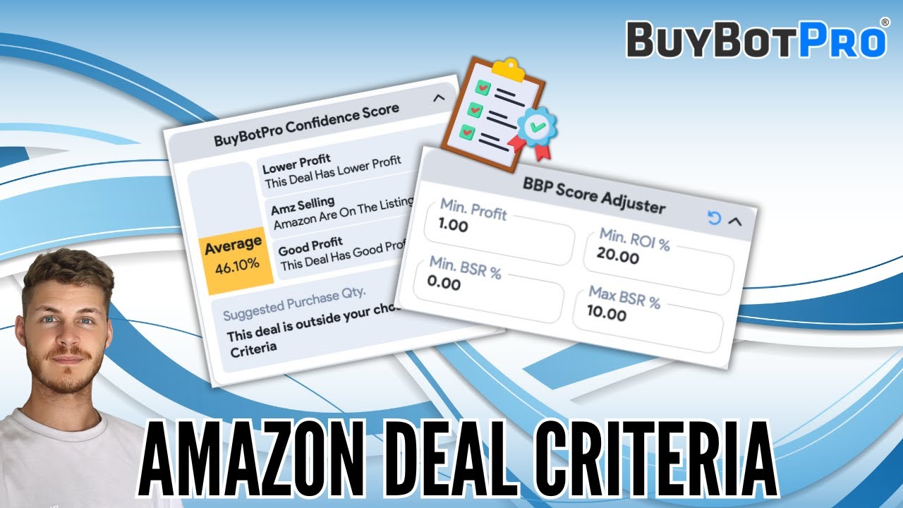 Amazon Deal Criteria Settings In BuyBotPro
