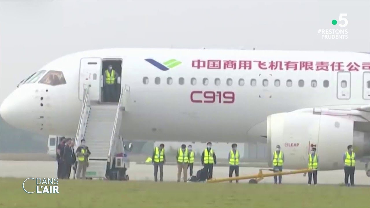 La Chine à la conquête du secteur aéronautique - Reportage #cdanslair 21.11.20