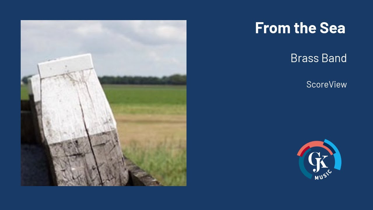 From the Sea - Geert Jan Kroon | Brass Band (ScoreView)