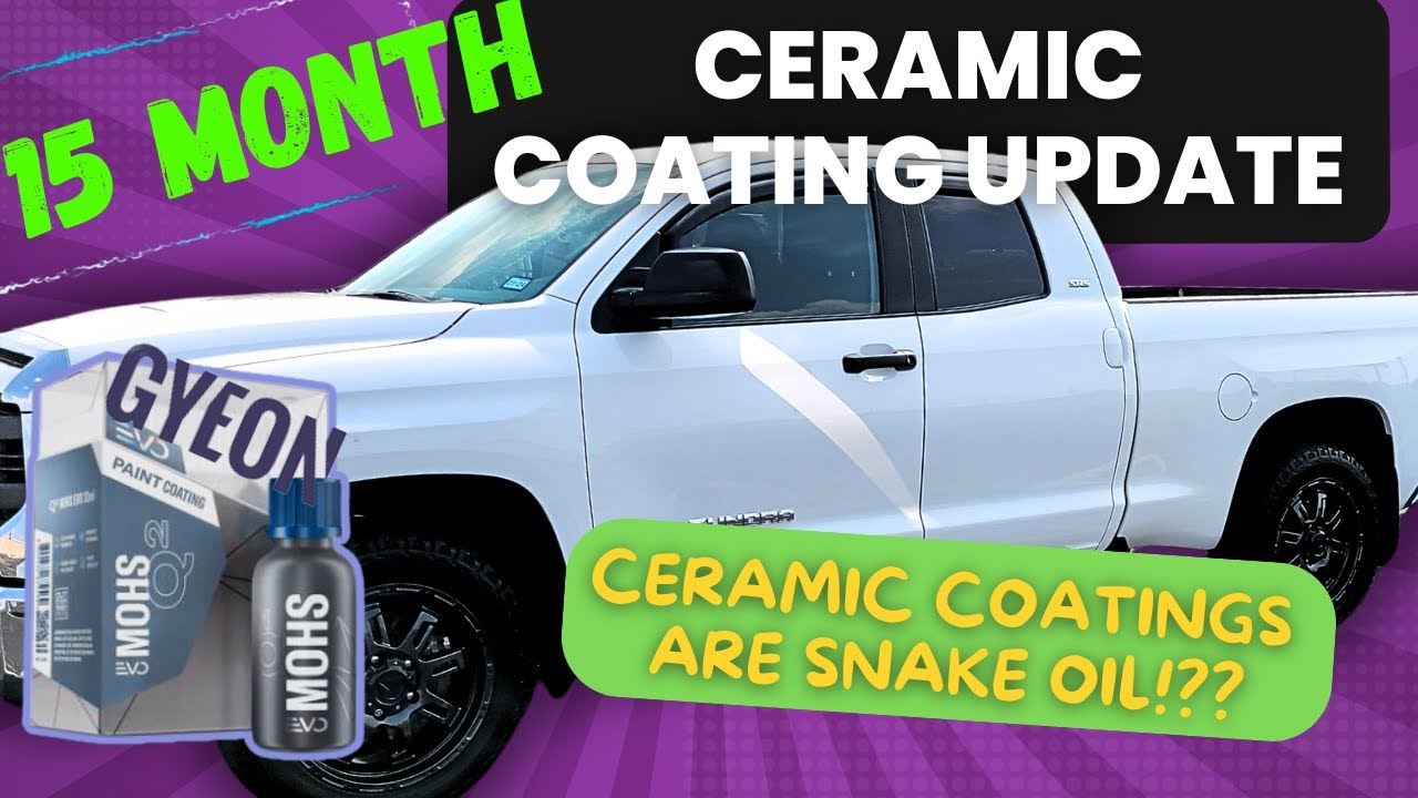 15 MONTH GYEON MOHS EVO, Ceramic Coating Update. Do people really think it's snakeoil?