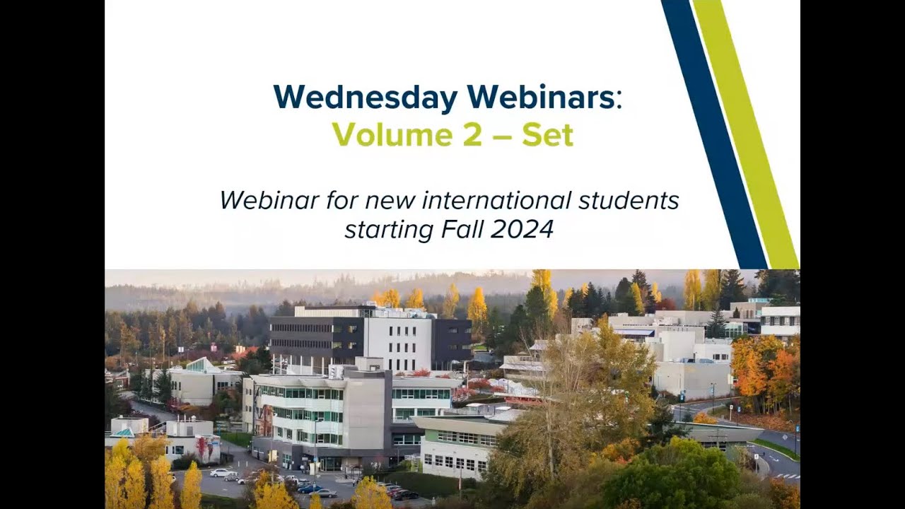 Pre-Arrival Webinar - Set!