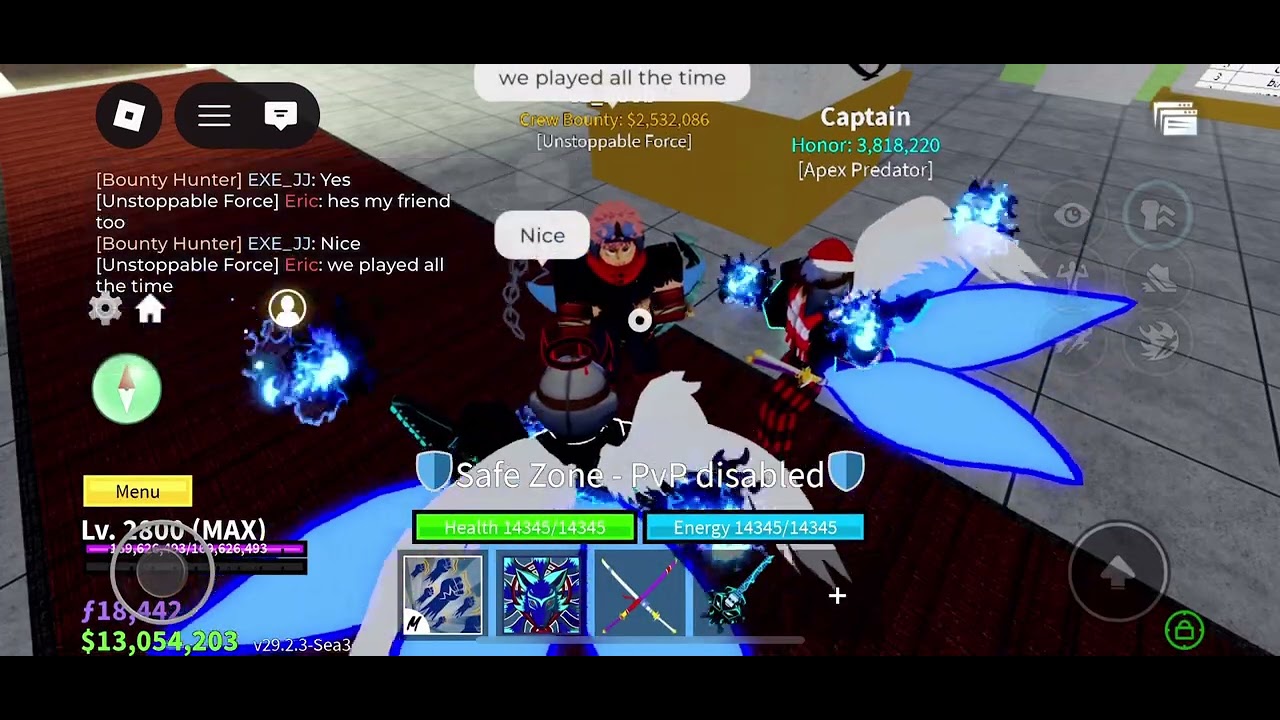 Pvping and chilling