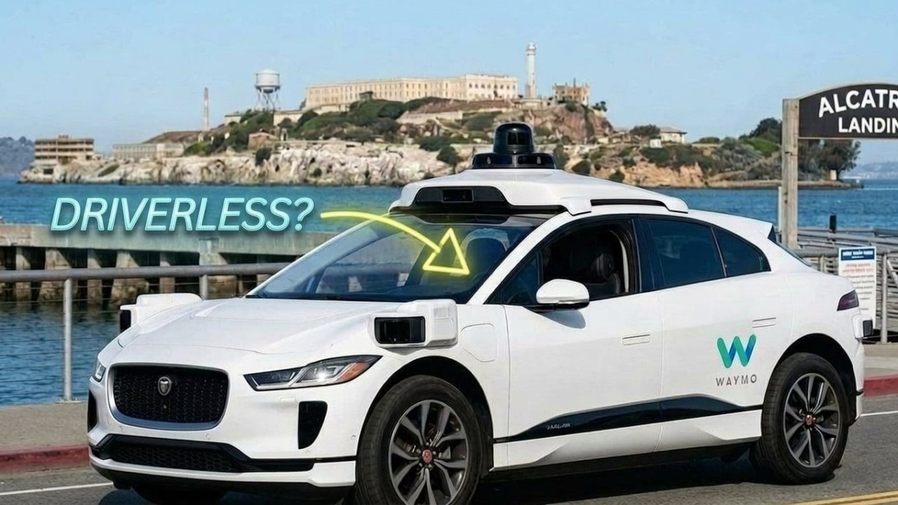 I went to Alcatraz in a Waymo!