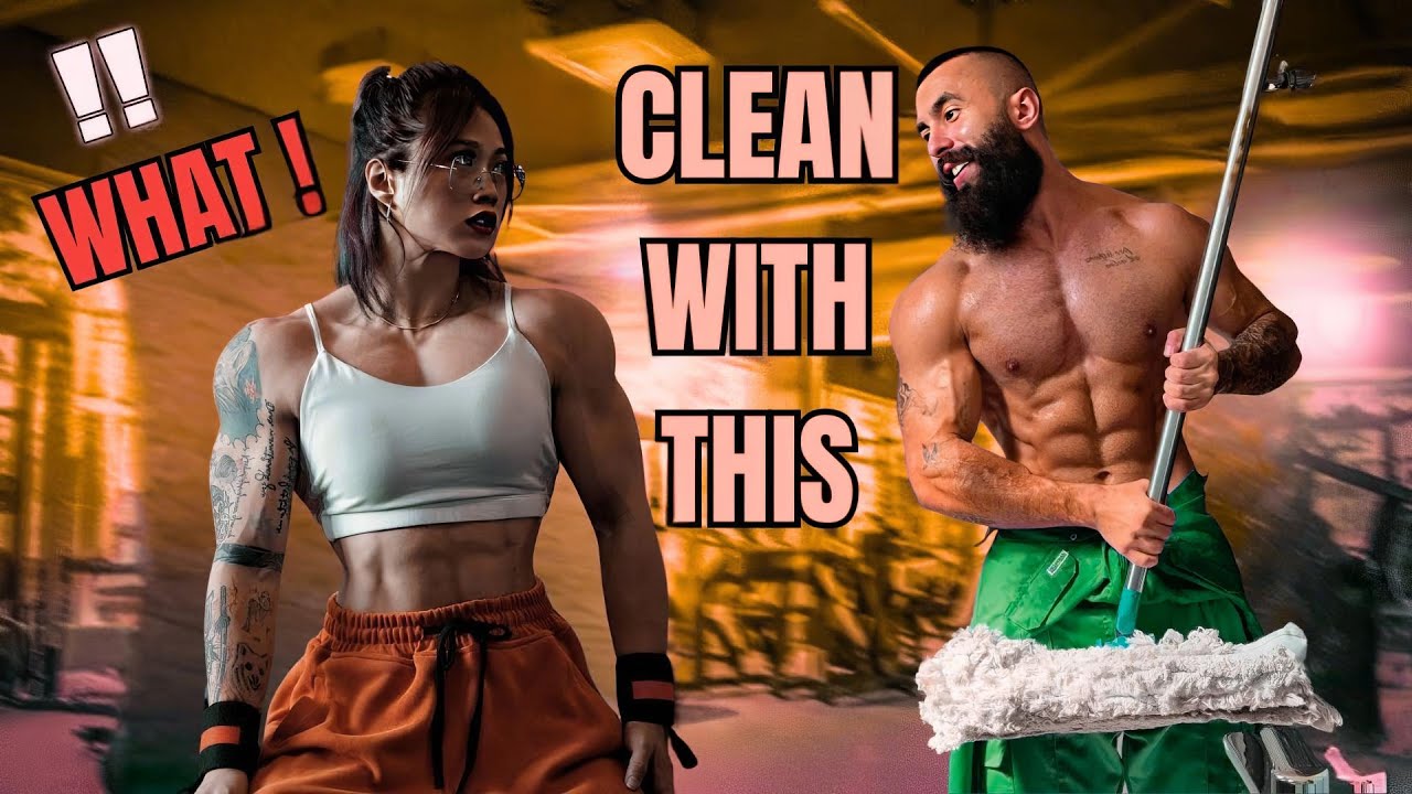 Anatoly&rsquo;s 32kg Mop Prank is TOO CRAZY! (Gym Freakout) 🤪