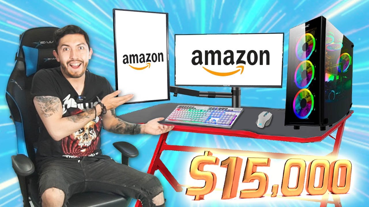 COMPRE UN SETUP COMPLETO PARA STREAMING DE AMAZON POR $15,000