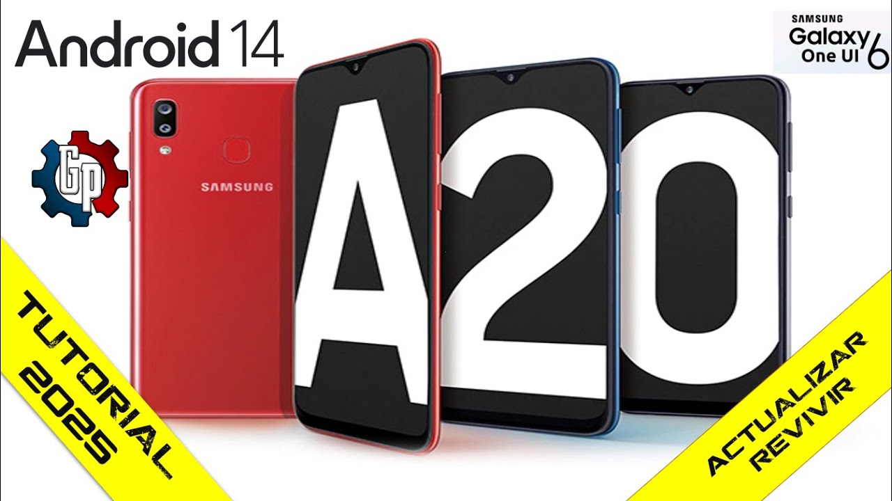 Instalar Android 14 One UI 6 A Nuestro📱Samsung Galaxy A20📱¦ 💻GaryPC💻