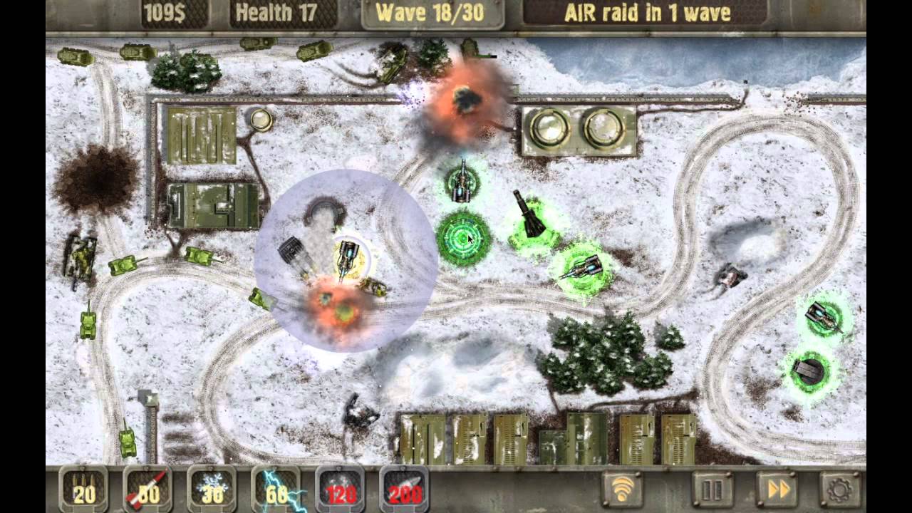 Defense Zone - gameplay - level 8