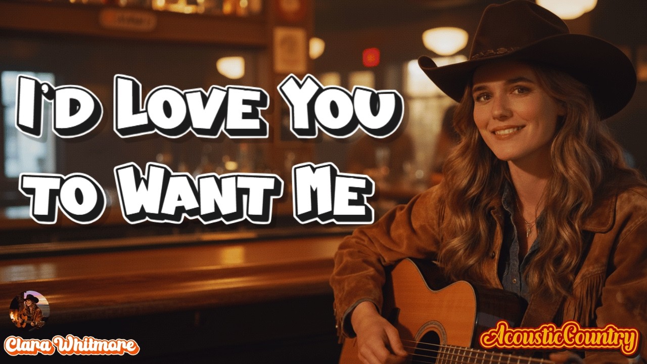 I’d Love You to Want Me – Lobo | Soft Country Love Song (Acoustic) | Clara Whitmore