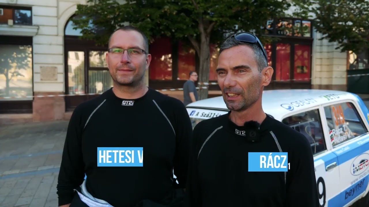Rácz Tibor  - Hetesi Viktor 58.  Mecsek Rallye versenyzői film
