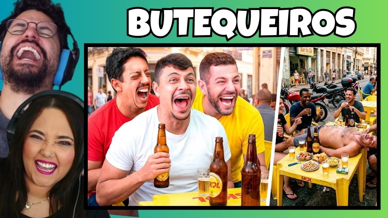A MAGIA DO BUTECO!! MOMENTOS DE ALEGRIA GENUÍNA 🥹 (ft. Renato Albani & Victor Sarro) // REACT