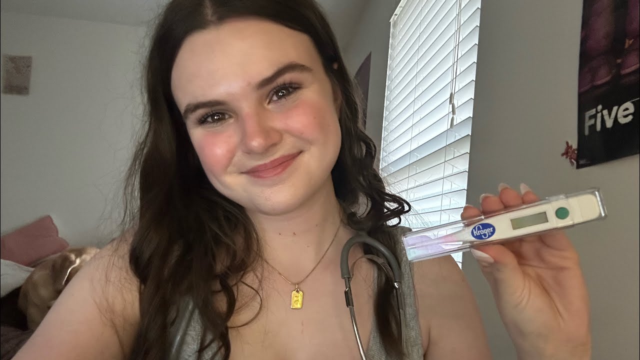 ASMR doctor exam!!