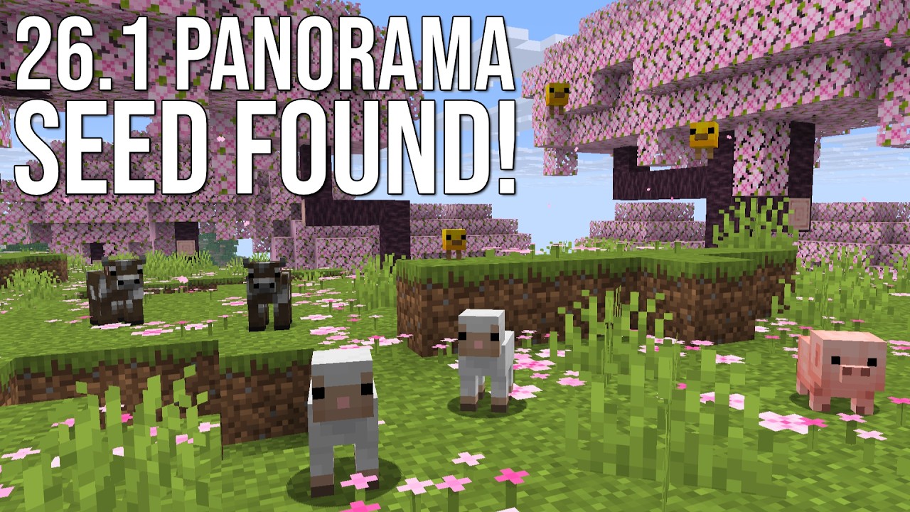 ZNALEŹLIŚMY NASIONO Minecraft 26.1 Panorama!