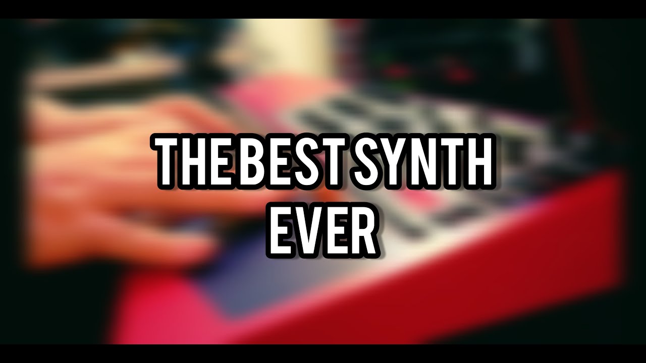 at the risk of sounding dramatic, this synth is a masterpiece