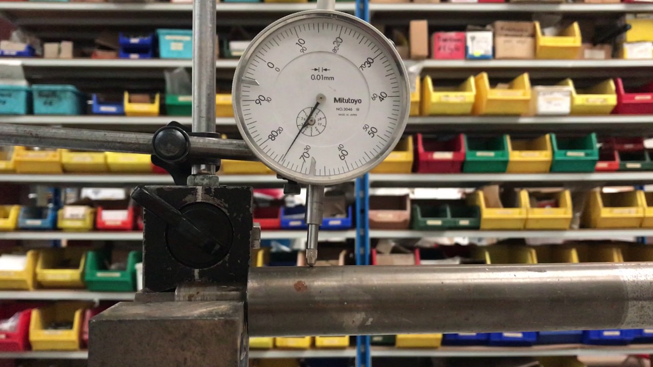 Mesure de concentricit&eacute; &agrave; l'aide d'un comparateur