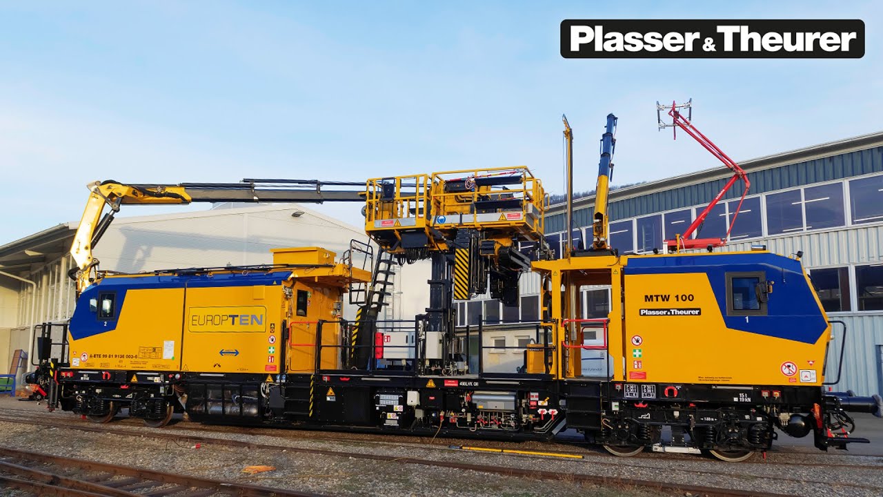 Drei neue Motorturmwagen verstärken die EUROPTEN-Flotte | Plasser & Theurer