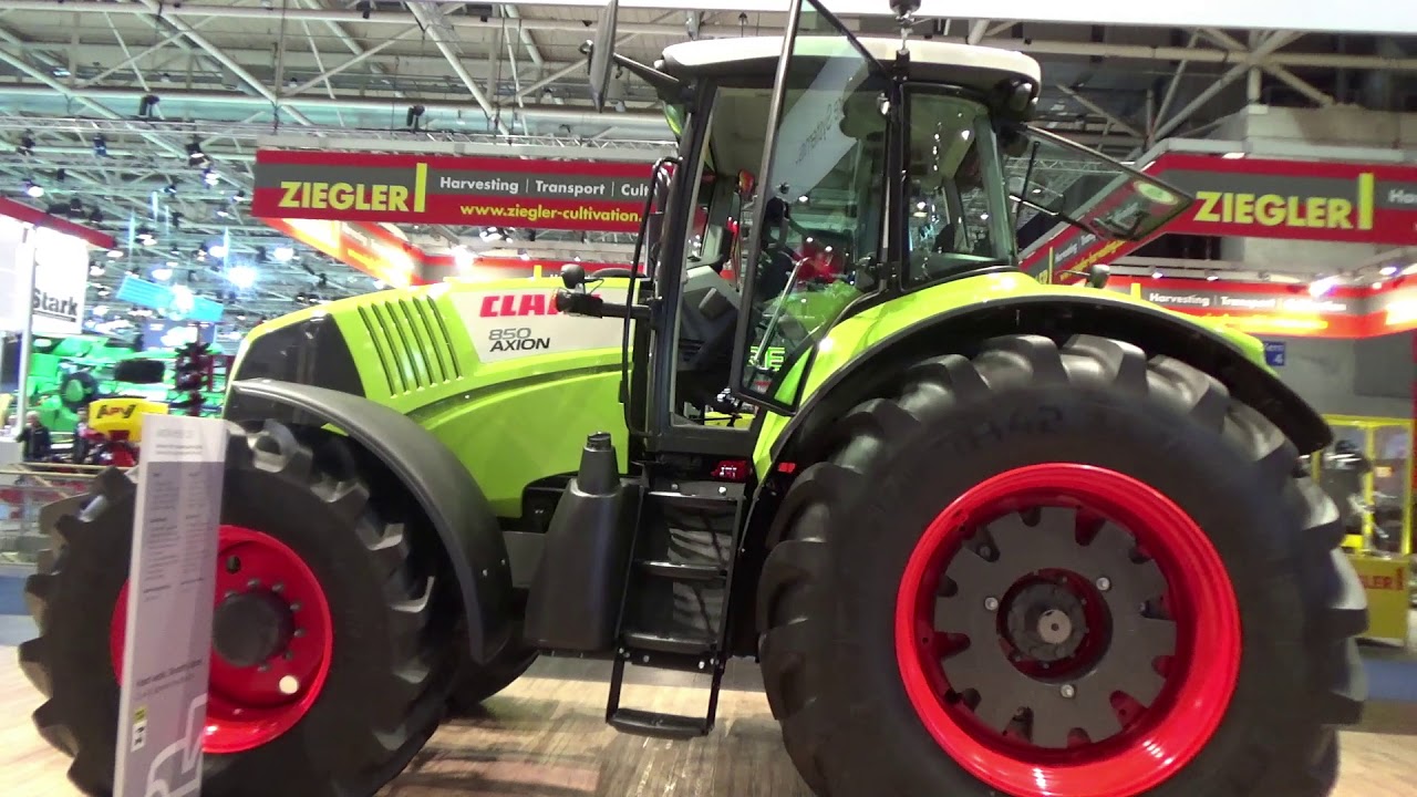 The 2020 CLAAS AXION 850 tractor