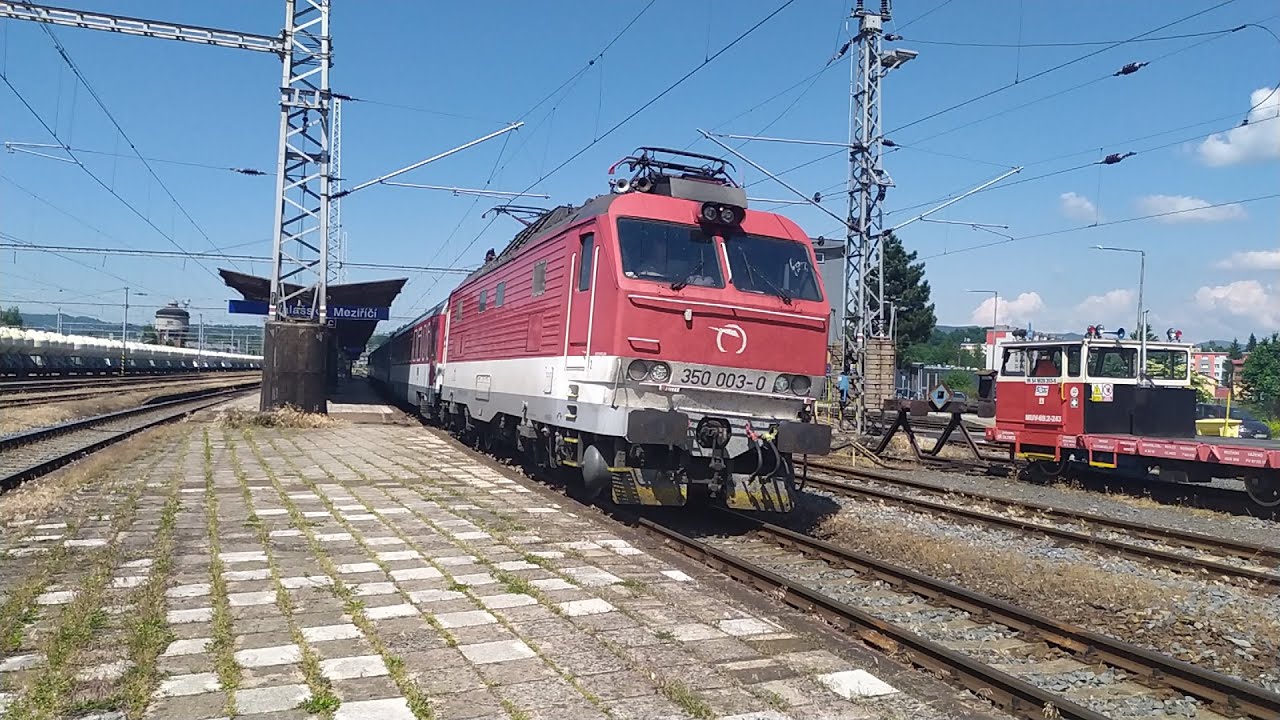 Vlaky Valašské Meziříčí • 9.6.2021