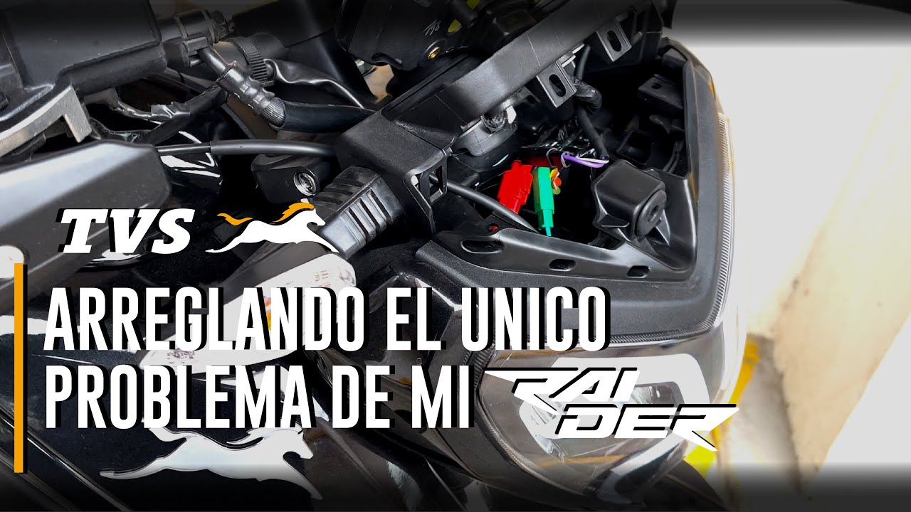 🚨 TVS Raider 125 | Arreglando el único problema de mi Raider 🤔