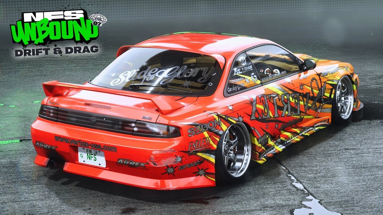 NFS Unbound Remix : Racer X 1998 Origin Lab Silvia SE - Night Drifting Events - 4K HDR