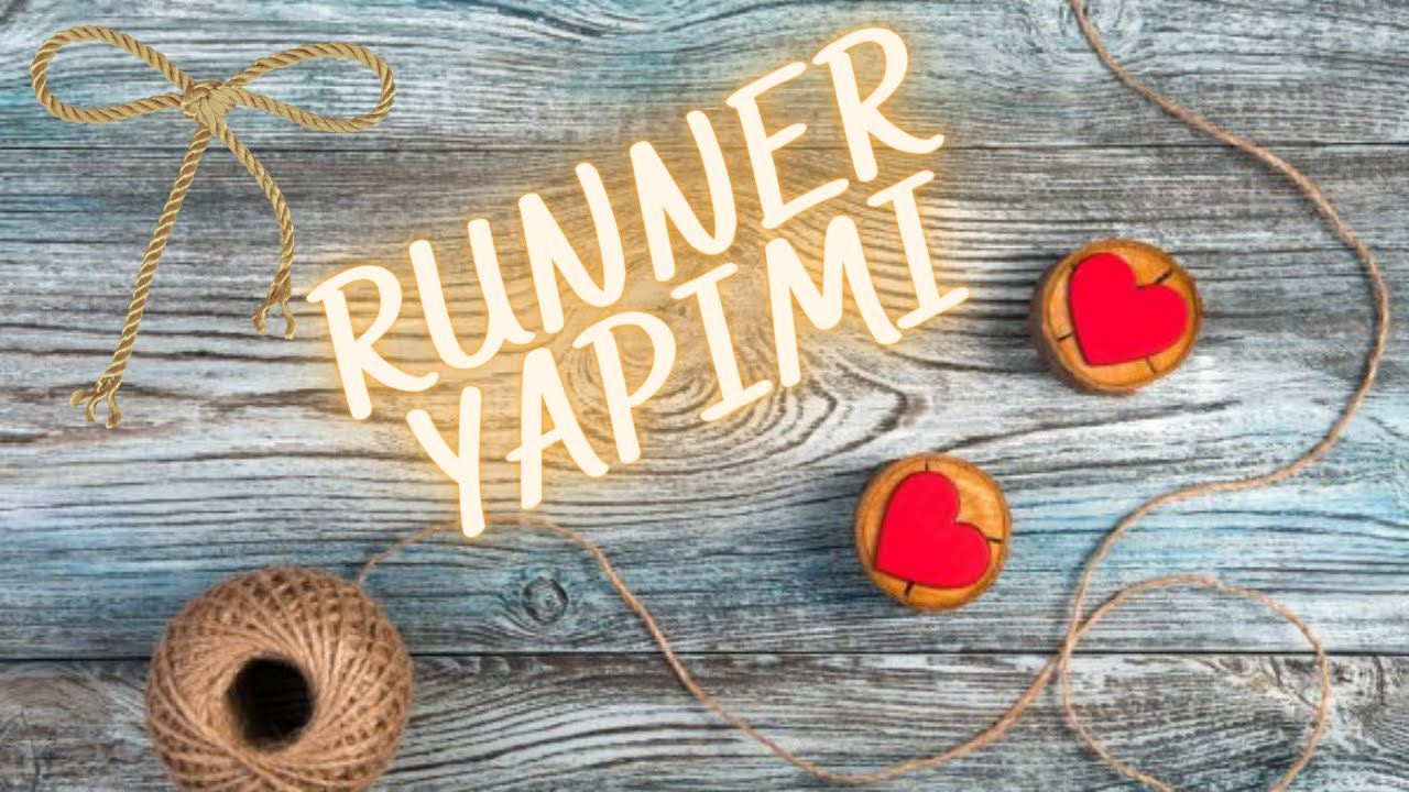 HASIR İP , JÜT İP RUNNER YAPIMI , ALIŞILMIŞIN DIŞINDA YENİ MODEL